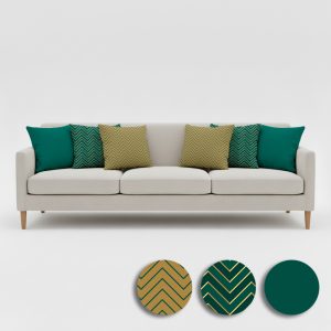 10-Piece Cushion Set for 5-Seater Sofa